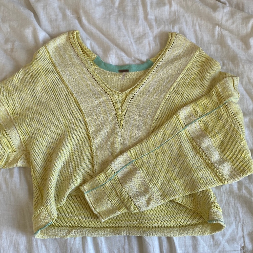 FreePeople Cropped Sweater